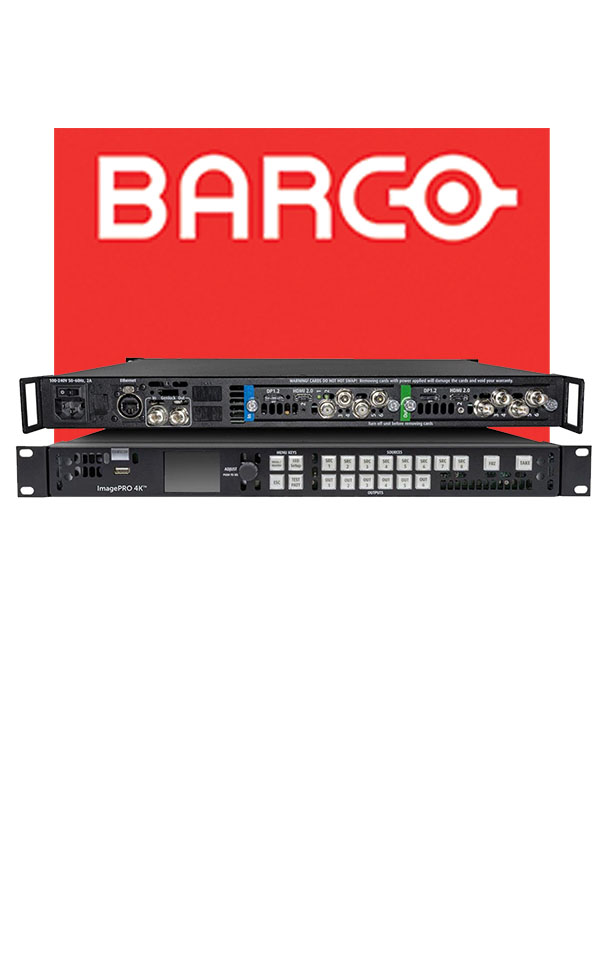 Formation Barco Contrôleur LED mur d'images